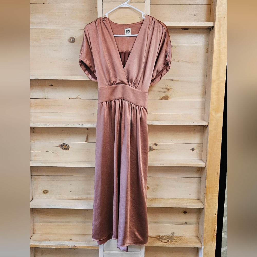 Anne Klein Satin Dress